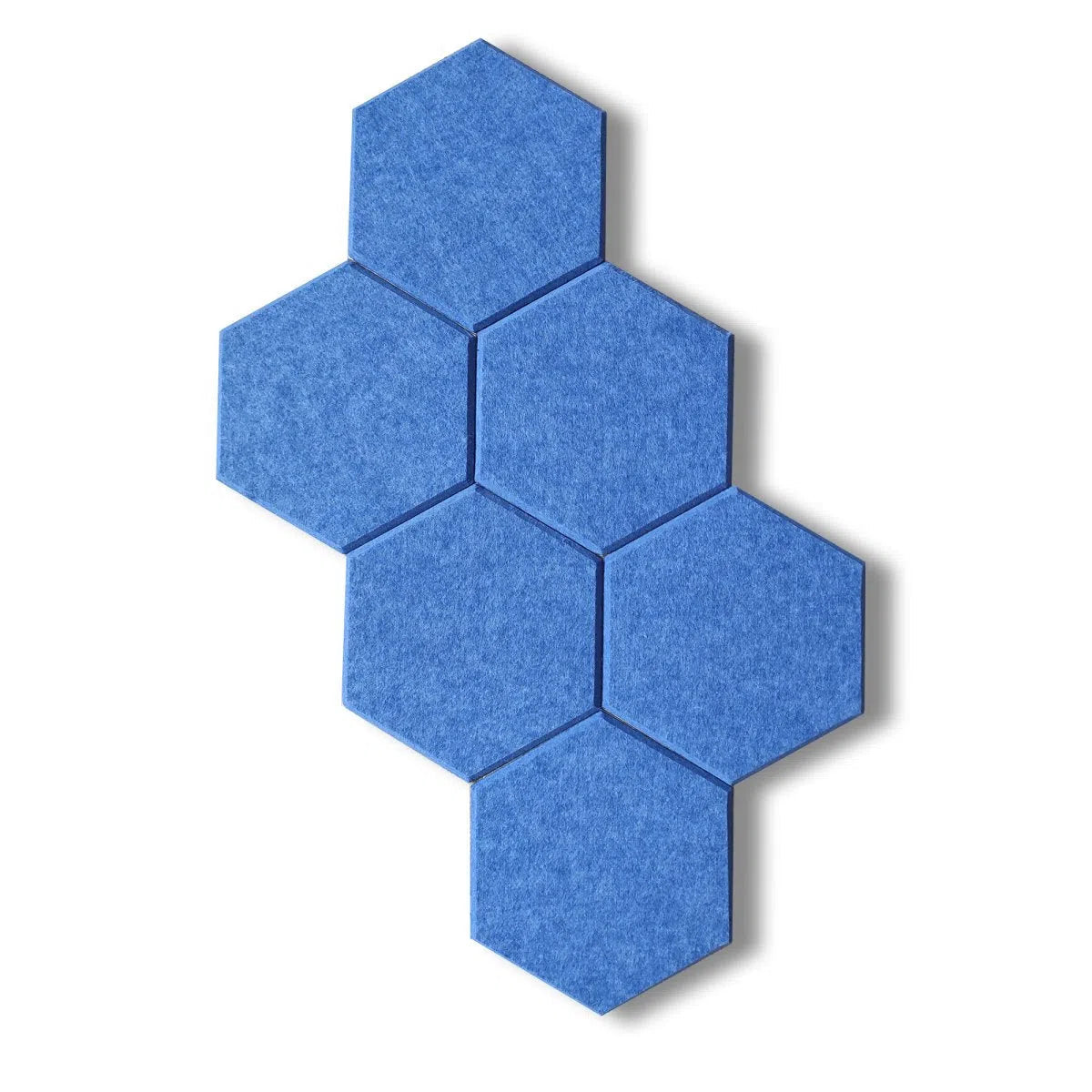 HEXA Felt 3D - DARK BLUE 3pcs. - DecorMania.eu