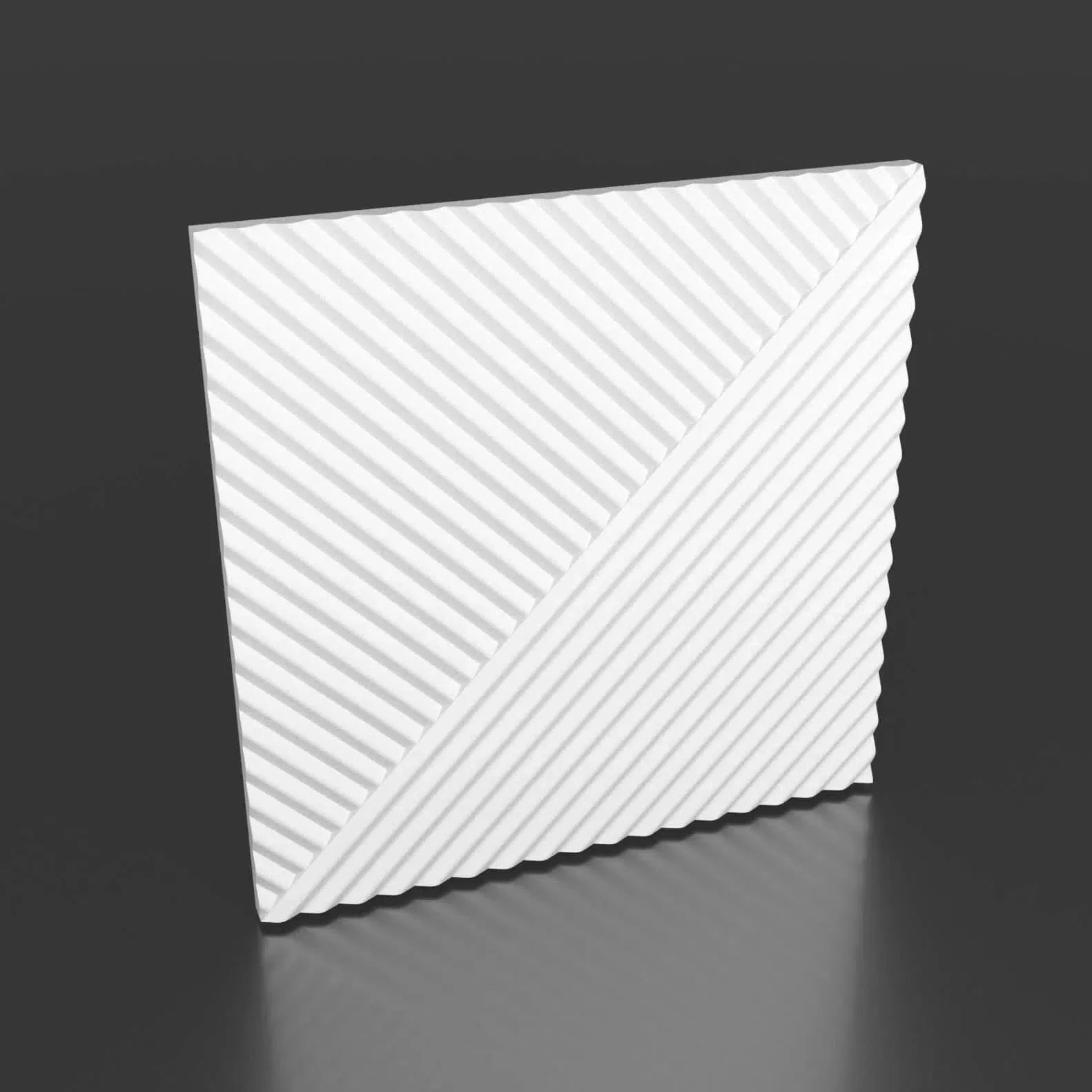 STRIPES 2 - 3D Wall Panel EPS - 3D Polystyrene Wall Panels | DecorMania